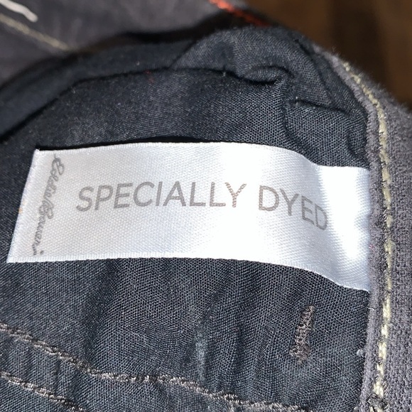 Eddie Bauer Boyfriend Relaxed Black Corduroy Pants.  Size 8. - Picture 5 of 9